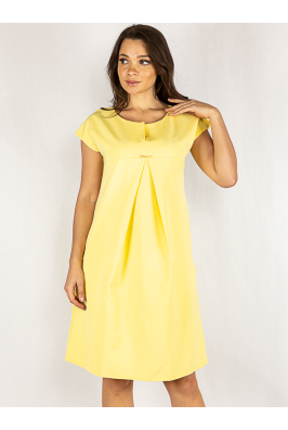 Платье лимонное 265P8352