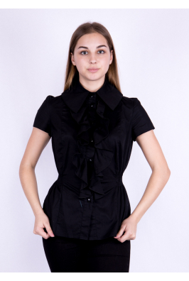 Блуза черная 265P9321