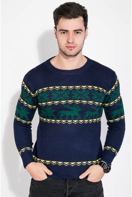 Свитер мужской с оленями 169V003