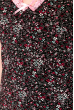 Ночная сорочка женская 107P4-2 черно-розовый / принт