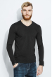 Пуловер мужской однотонный 969K003 черный