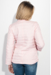 Куртка женская застежка молния/кнопки, демисезон 72PD146 светло-розовый