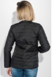 Куртка женская застежка молния/кнопки, демисезон 72PD146 черный