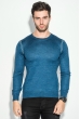 Джемпер мужской однотонный 50PD480 джинс меланж