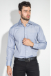 Рубашка мужская в классическом оттенке 50PD0022 серо-белый