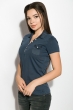 Поло женское 516F439-1 синяя варенка