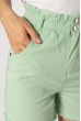 Модные джинсовые шорты 639F002 мятный