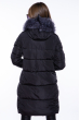 Женская куртка с мехом на карманах 120PSKL2169 черный