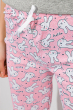Пижама женская 317F025 серо-розовый