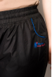 Спортивные брюки из плащевой ткани 146P16777 серо-синий