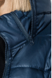 Куртка женская зимняя, с капюшоном 74PD801 темно-синий