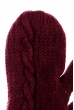 Варежки женские вязанные 254V003-1 сливовый Варежки женские вязанные 254V003-1 сливовый
