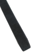 Ремень мужской с серебристой фурнитурой  97P002-2 черный