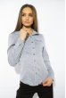 Рубашка женская в полоску 118P092-1 серый