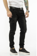 Стильные мужские джинсы 166P1535 черный