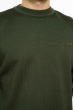 Пуловер однотонный 85F224 хаки