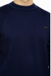 Пуловер однотонный 85F224 синий