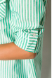 Рубашка женская 120P466 зеленый