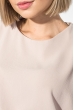 Блузка женская с бантом 64PD242 бежевый