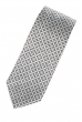 Галстук мужской практичный дизайн 50PA0004 серо-черный