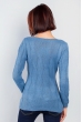 Свитер женский на кадый день 376F002 серо-голубой