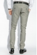 Брюки мужские зауженный крой 408F001-1 серый
