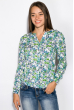 Рубашка женская 118P021-5 салатово-синий