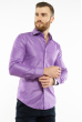 Мужская рубашка 120PAR112-1 фиолетовый