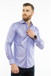 Мужская рубашка 120PAR112-1 светло-синий