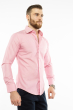 Мужская рубашка 120PAR112-1 светло-розовый