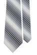 Галстук мужской в полоску, офисный вариант 50PA0022-1 серый