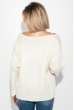 Джемпер женский приспущенное плечо 283V001 молочный