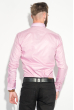 Рубашка мужская стильный манжет 50PD3295 розовый