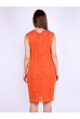 Платье оранжевое 265P8007 оранжевый