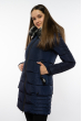Куртка женская с капюшоном 120PSKL9603 темно-синий
