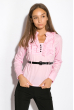 Блуза женская подросток 120P032 розовый