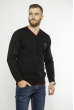 Стильный мужской пуловер 85F190 черный