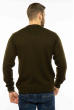 Стильный мужской пуловер 85F190 хаки