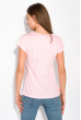Принтованная женская футболка 147P016-13 розовый