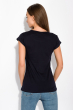 Принтованная женская футболка 147P016-13 темно-синий