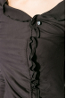Платье женское с драпировкой  68PD704 черный