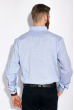 Рубашка мужская 129P054 бело-голубой