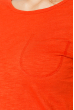 Джемпер женский яркий цвет 954K002 морковный