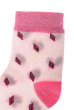 Носки женские 120PRU020 светло-кремовый / розовый