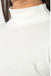 Гольф женский базовый, ткань в рубчик 296F012-2 молочный
