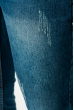 Джинсы мужские потертые 54P010 темно-синий