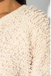 Свитер женский с завязками на спине 000KO044-11 молочный