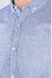 Рубашка мужская, однотонная 511F010-1 голубой