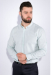 Рубашка мужская, однотонная 511F010-1 мятный