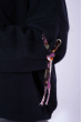 Свитер женский с завязками 120PFA023128 черный
